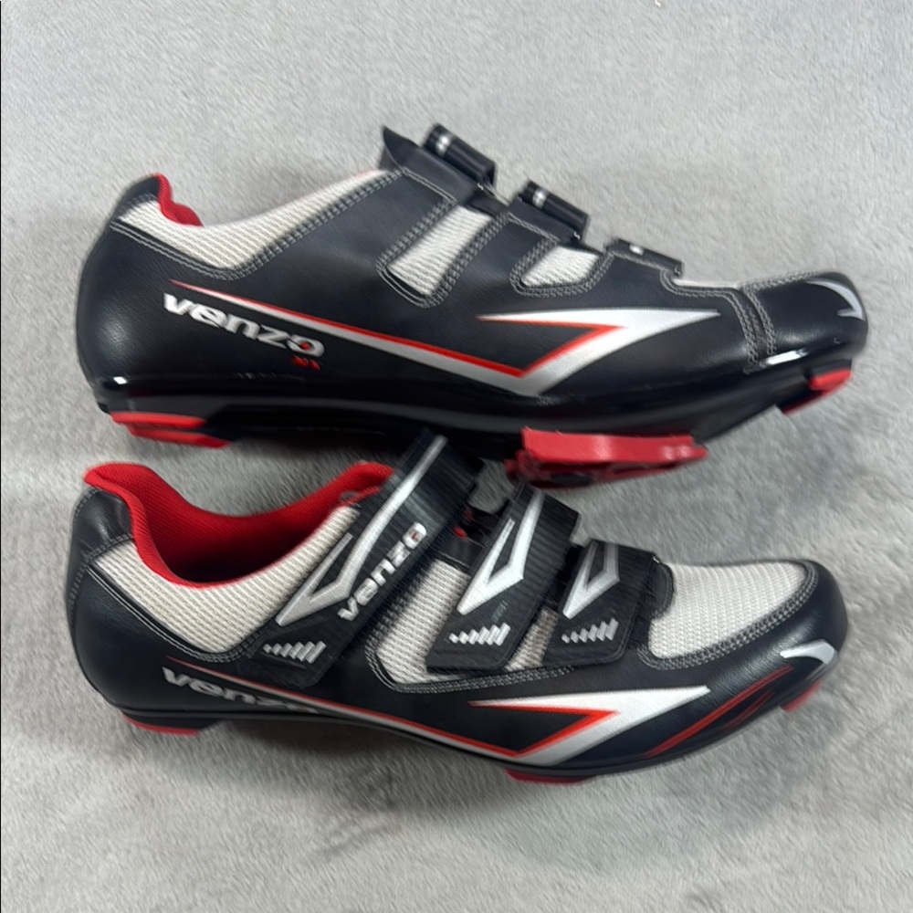 Venzo MX  bicycle shoes size 10.5 men’s 3 straps
